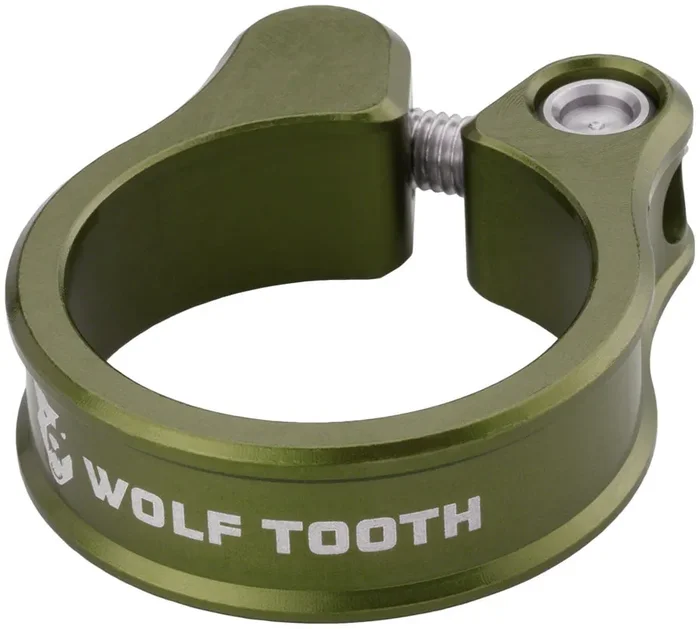 Wolf Tooth Seatpost Clamp – 31.8mm Olive