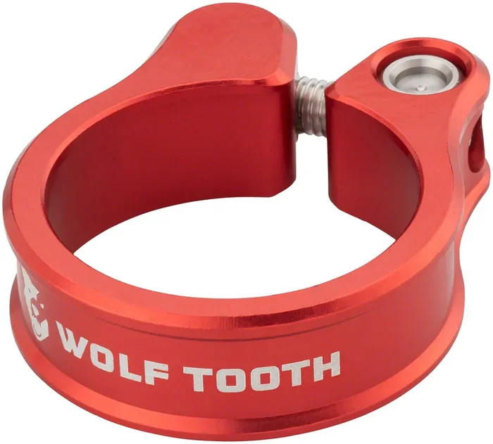 Wolf Tooth Seatpost Clamp – 34.9mm Red