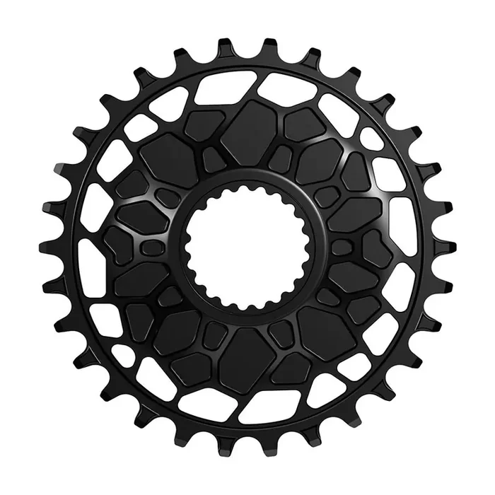 Works Components GEO Shimano Chainring Teeth 32 Speed 12 BCD Direct Mount Shimano Front 7075-T6 Aluminum Black
