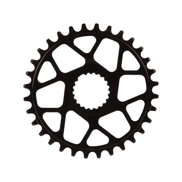 Works Components Shimano 12spd Direct Mount Chainring Teeth 32 Speed 12 BCD Direct Mount Shimano Front 7075-T6 Aluminum Black