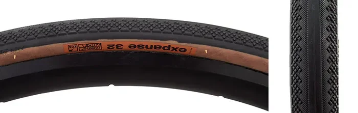 WTB Expanse Tire – 700 x 32 TCS Tubeless Folding Black/Tan