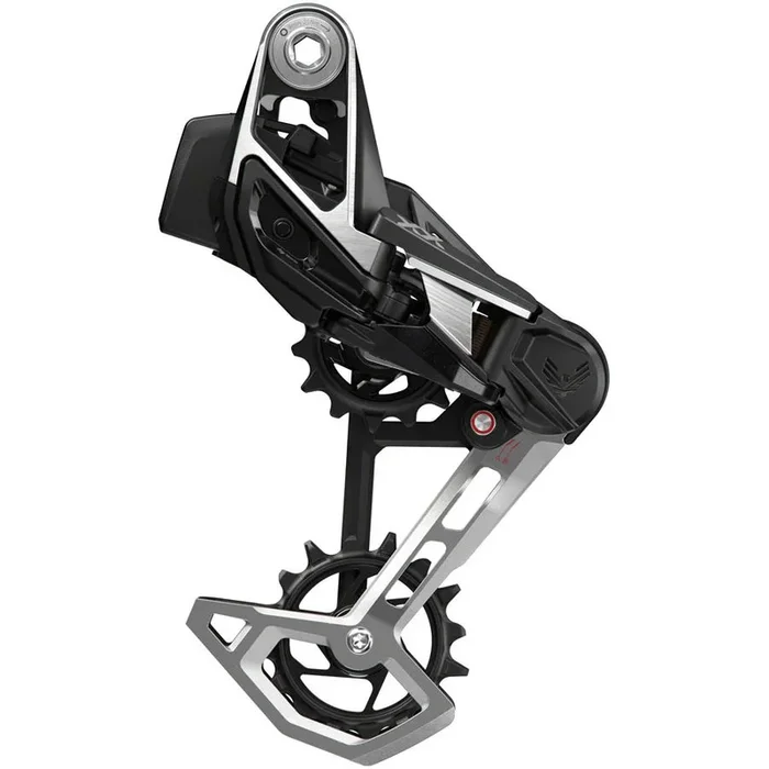 XX Eagle T-Type AXS Rear Derailleur – 12-Speed, 52t Max, (Battery Not Included), UDH Hangerless, Aluminum Cage, Black/Silver
